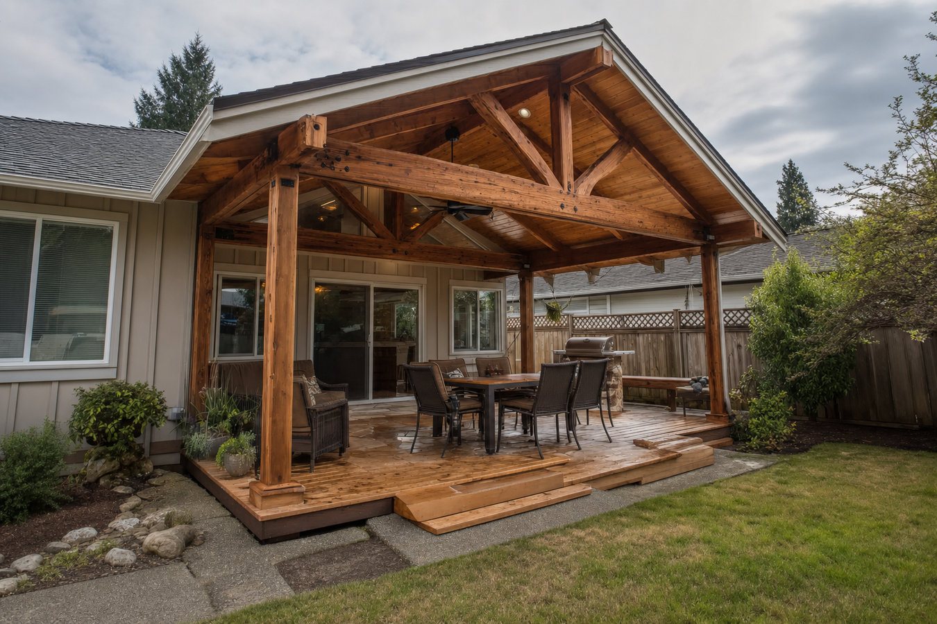 Covered decks and patio covers